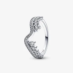 (immagine per) Anello asimmetrico scintillante PANDORA Wave - 192543C01