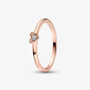 Anello PANDORA Radiant Heart - 182495C01 (immagine per) Anello PANDORA Radiant Heart - 182495C01