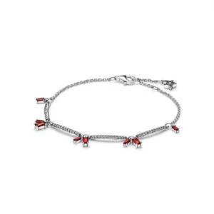 (immagine per) PANDORA Braccialetto Firecracker con Barre Pavé - 592537C01