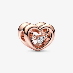 (immagine per) PANDORA Ciondolo Radiant Heart & Floating Stone - 782493C01