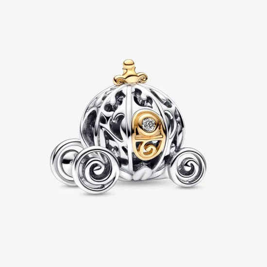 (immagine per) PANDORA Disney 100° Anniversario Ciondolo Carrozza Incantata di Cenerentola - 792553C01