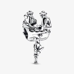 (immagine per) PANDORA Disney Tinker Bell & Captain Hook's Pirate Ship Charm - 792521C00