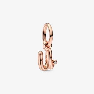 (immagine per) PANDORA Letter U Pendente Alfabeto con Scrittura - 782479C01