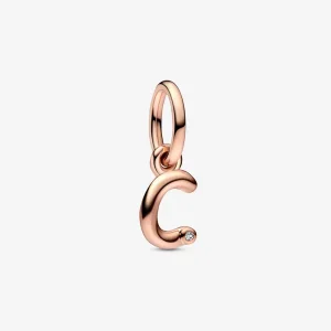 (immagine per) PANDORA Pendente a Goccia con Lettera C dello Scritto dell'Alfabeto - 782472C01