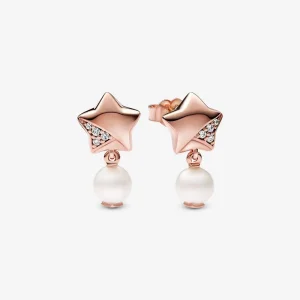 (immagine per) PANDORA Serie Lucky Star Orecchini a Bottone con Stelle Jane - 282488C01