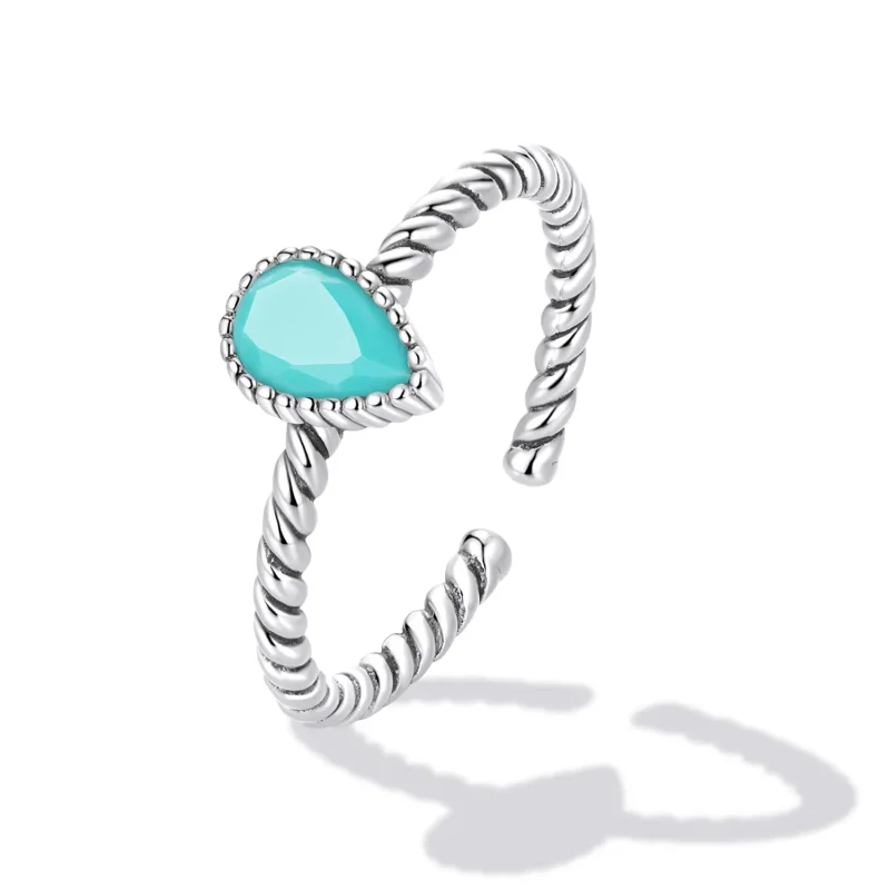(immagine per) Anello a goccia di stile Pandora - BSR247 - Visualizza 2