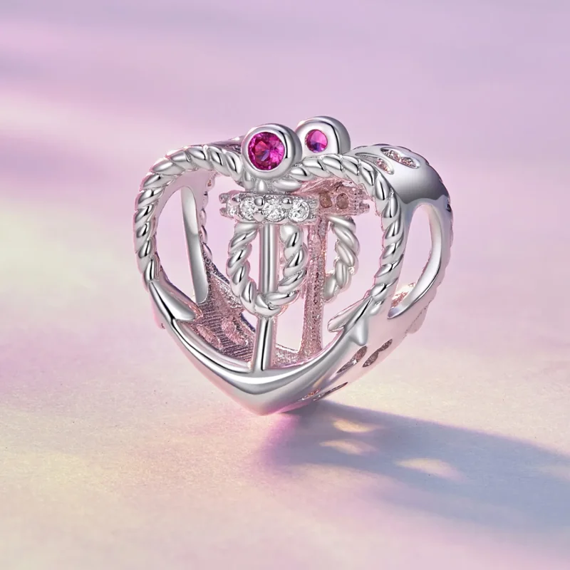 (immagine per) Charm a forma di ancora in stile Pandora - BSC773 - Visualizza 2
