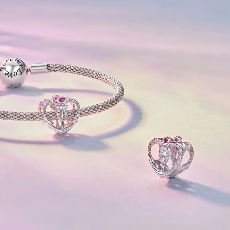 (immagine per) Charm a forma di ancora in stile Pandora - BSC773 - Visualizza 4