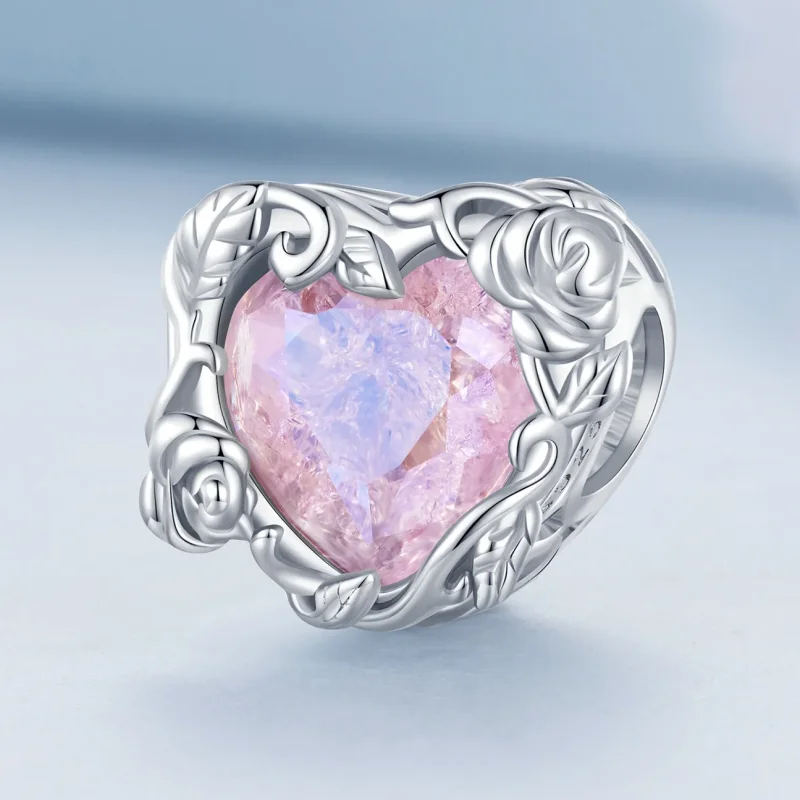 (immagine per) Charm a forma di cuore dell'amore in stile Pandora - BSC836 - Visualizza 2