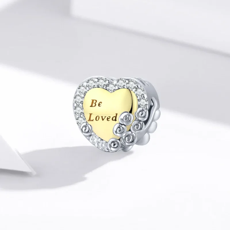 (immagine per) Charm a forma di cuore stile Pandora - BSC500 - Visualizza 2