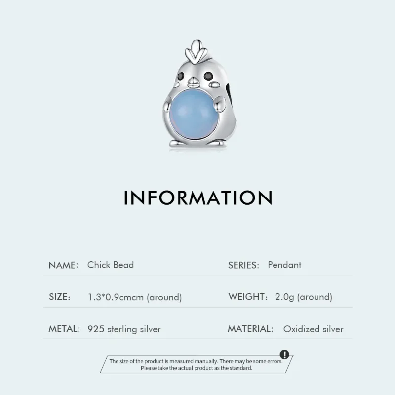 (immagine per) Charm a forma di pollo in stile Pandora - SCC2409 - Visualizza 4