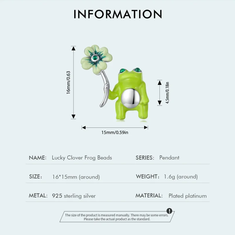(immagine per) Charm a forma di rana Pandora Style - SCC2488 - Visualizza 4
