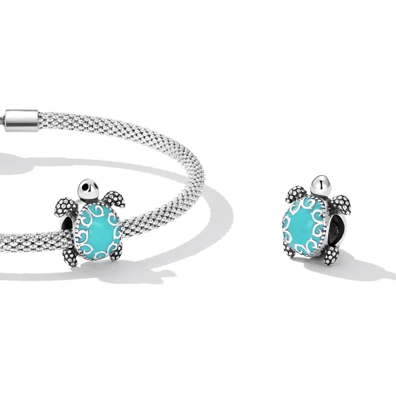 (immagine per) Charm a forma di tartaruga marina in stile Pandora - SCC2318 - Visualizza 4