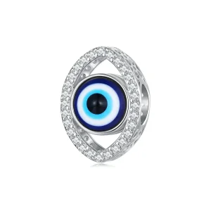Charm a occhio turco in stile Pandora - BSC729 (immagine per) Charm a occhio turco in stile Pandora - BSC729