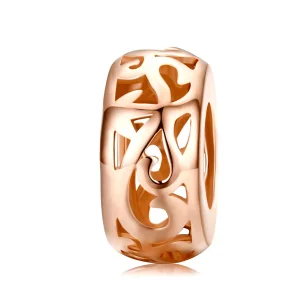 (immagine per) Charm Spacer in stile Pandora color oro rosa - SCC716-C