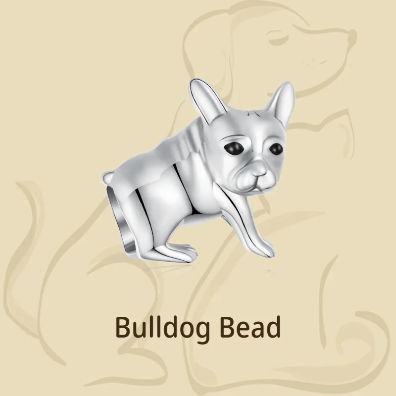 (immagine per) Charm stile Pandora con Bulldog - BSC796 - Visualizza 4
