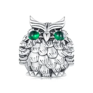 Ciondolo di laurea stile Pandora con gufo - SCC2542 (immagine per) Ciondolo di laurea stile Pandora con gufo - SCC2542