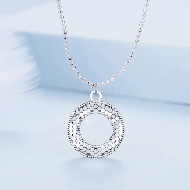 (immagine per) Collana a cerchio in stile Pandora - BSN343 - Visualizza 2
