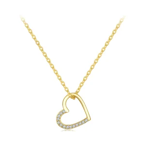(immagine per) Collana a cuore in stile Pandora 14K - SCN347-B