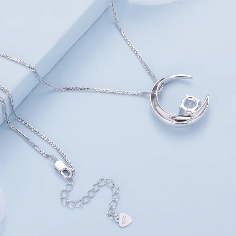 (immagine per) Collana a luna in stile Pandora - BSN311 - Visualizza 4