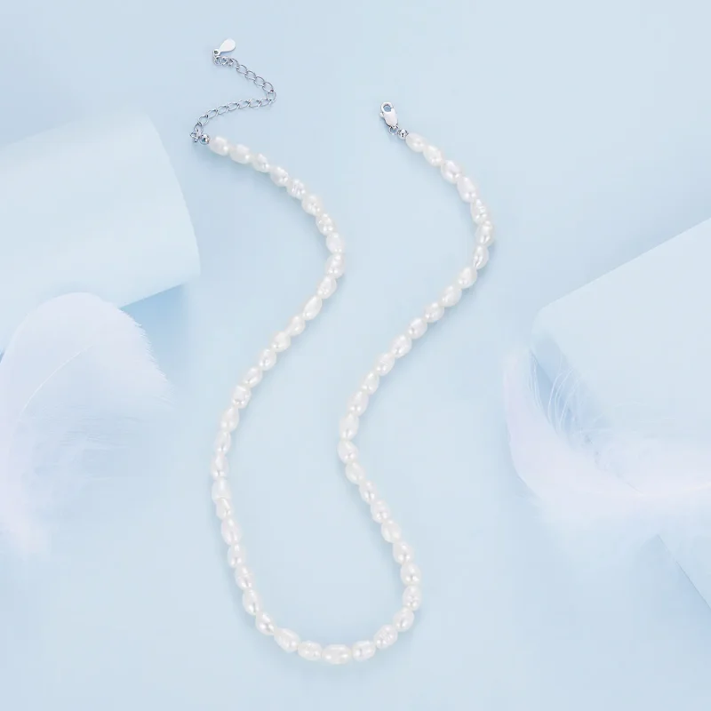 (immagine per) Collana con perle in stile Pandora - BSN272 - Visualizza 4