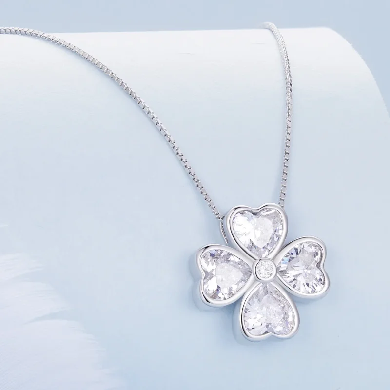 (immagine per) Collana di buona fortuna in stile Pandora - BSN334 - Visualizza 2