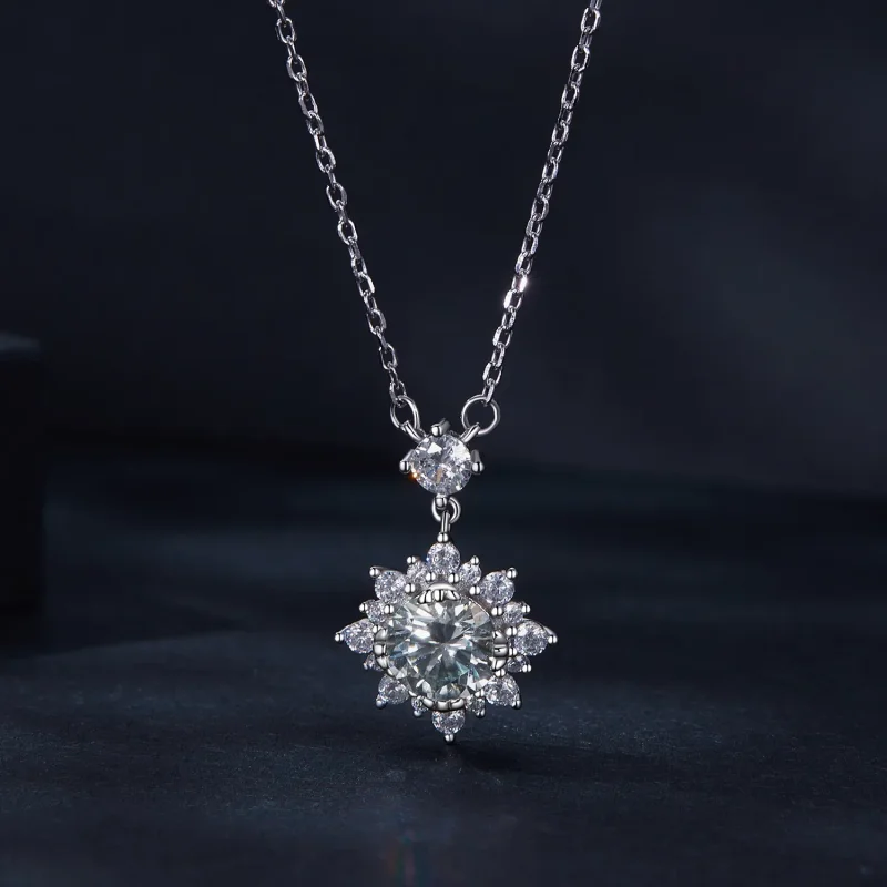 (immagine per) Collana di stile Pandora con diamanti - MSN017 - Visualizza 3