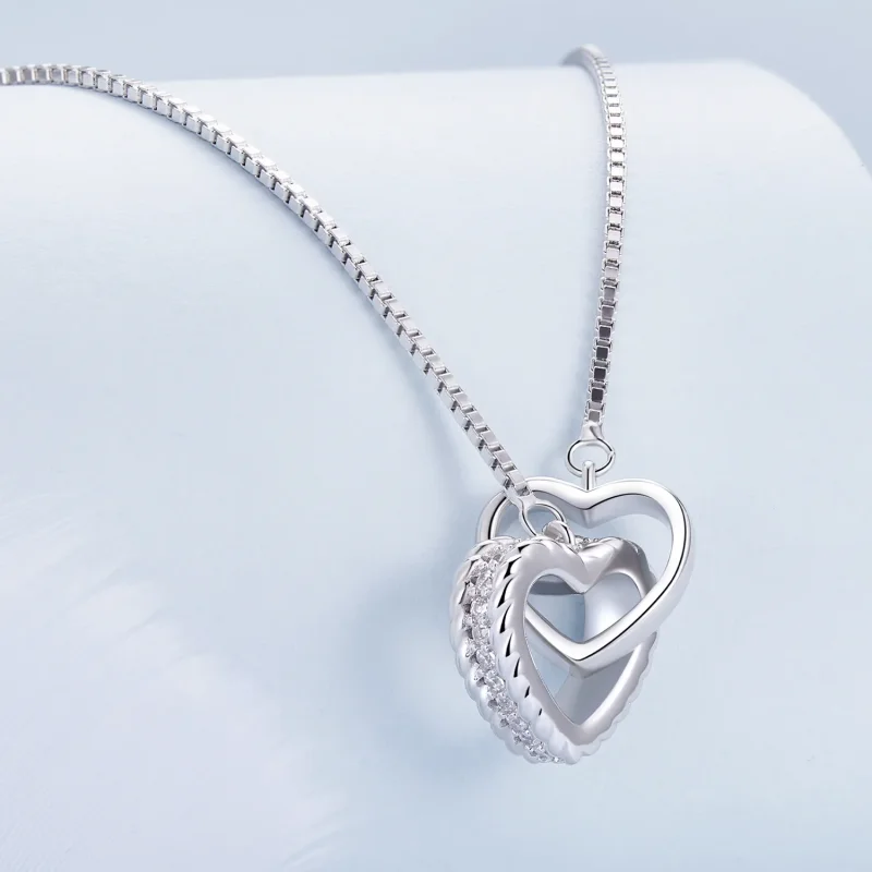 (immagine per) Collana intrecciata stile Pandora - BSN339 - Visualizza 2