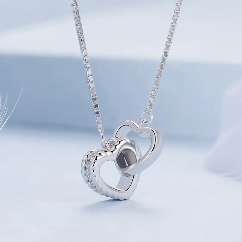 (immagine per) Collana intrecciata stile Pandora - BSN339 - Visualizza 3