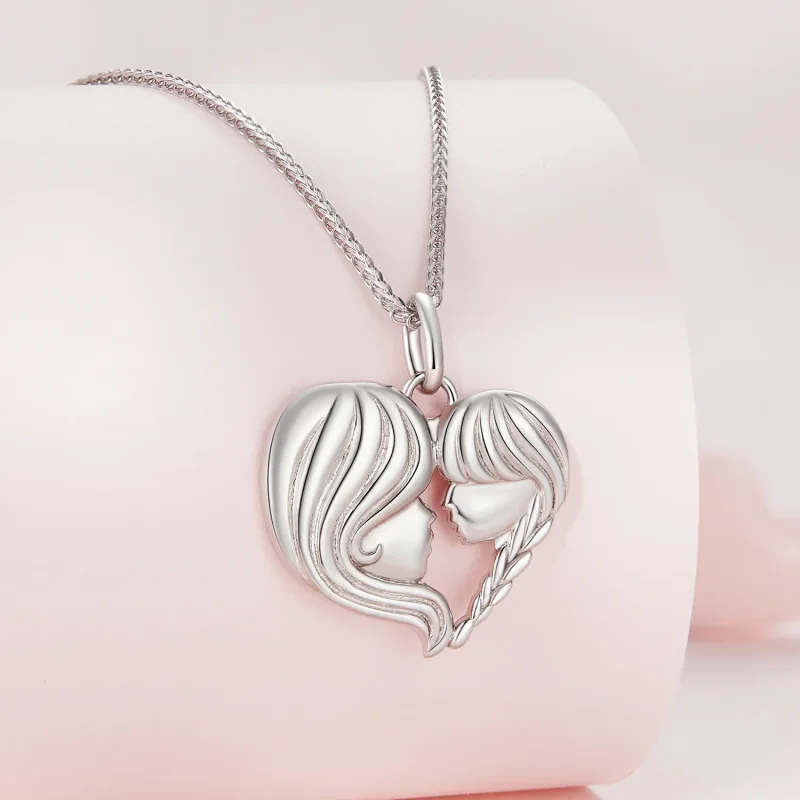 (immagine per) Collana stile Pandora madre figlia - BSN324 - Visualizza 2