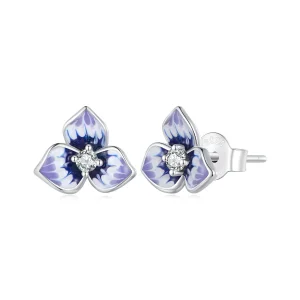 (immagine per) Orecchini a forma di pensiero stile Pandora - BSE860