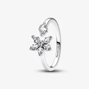 (immagine per) Anello aperto Pandora Sparkling Herbarium Cluster - 192611C01
