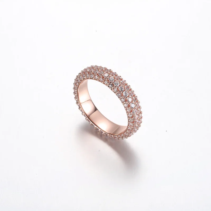 (immagine per) Anello doppio fila con pavé Pandora Timeless - 182629C01 - Visualizza 4