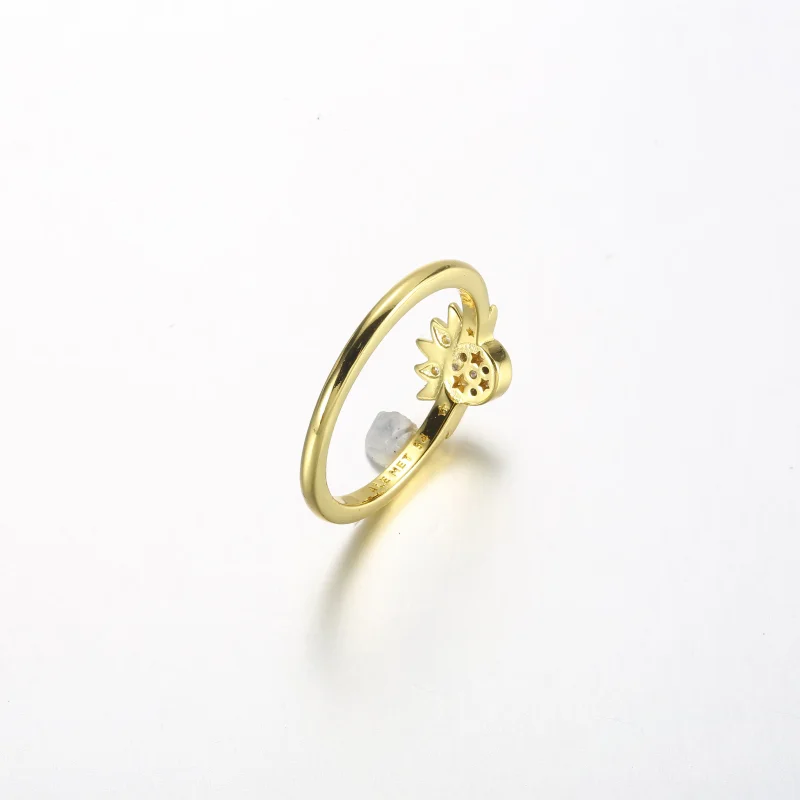 (immagine per) Anello Pandora Celestial Sparkling Sun - 162674C01 - Visualizza 5