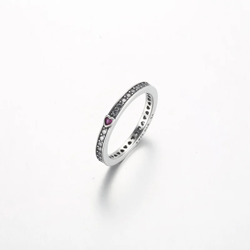 (immagine per) Anello Pandora Sparkling Love Message - 192601C01 - Visualizza 2