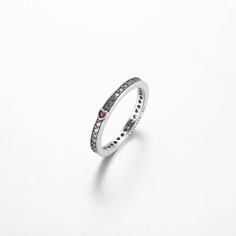 (immagine per) Anello Pandora Sparkling Love Message - 192601C01 - Visualizza 3