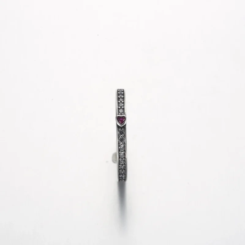 (immagine per) Anello Pandora Sparkling Love Message - 192601C01 - Visualizza 7