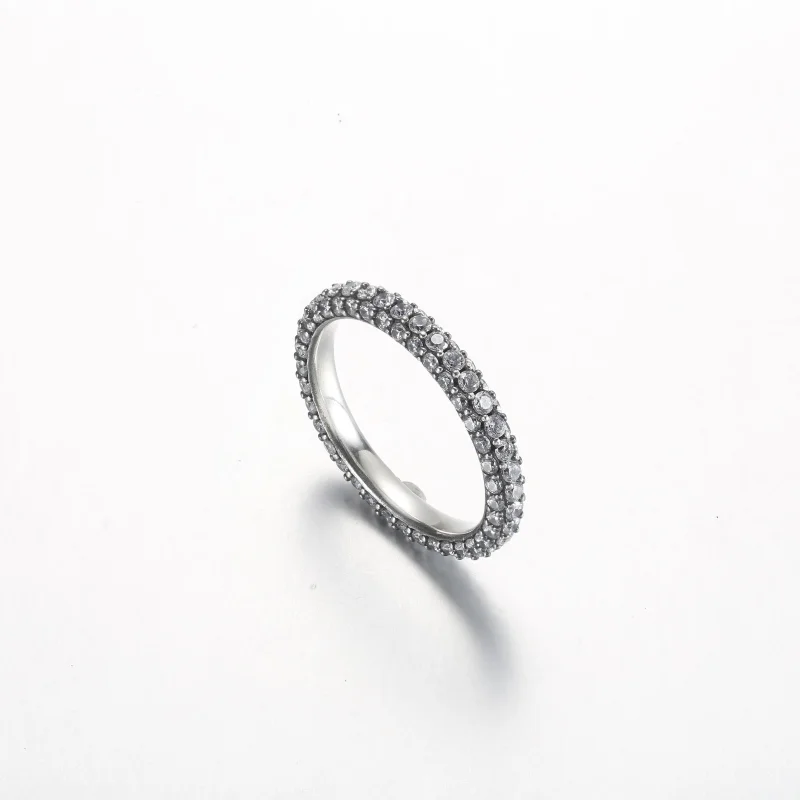 (immagine per) Anello Pandora Timeless Pavé a fila singola - 192627C01 - Visualizza 6