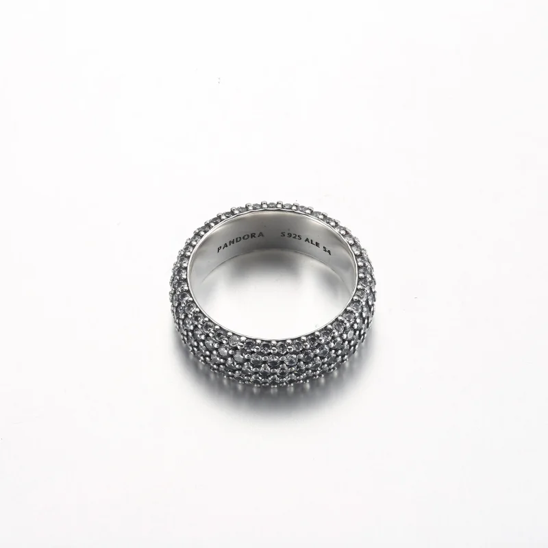 (immagine per) Anello triplo Pandora Timeless Pavé - 192634C01 - Visualizza 5