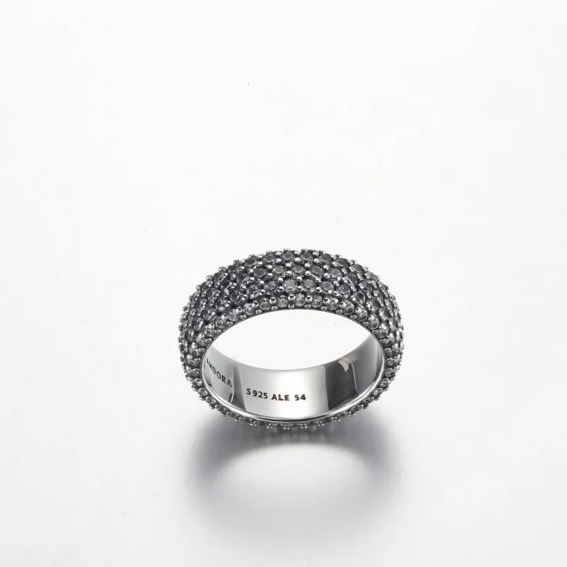 (immagine per) Anello triplo Pandora Timeless Pavé - 192634C01 - Visualizza 8