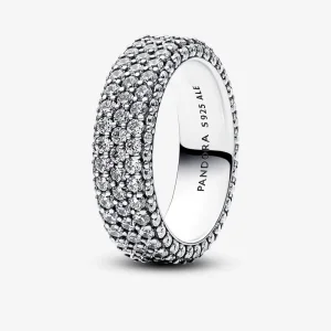 (immagine per) Anello triplo Pandora Timeless Pavé - 192634C01