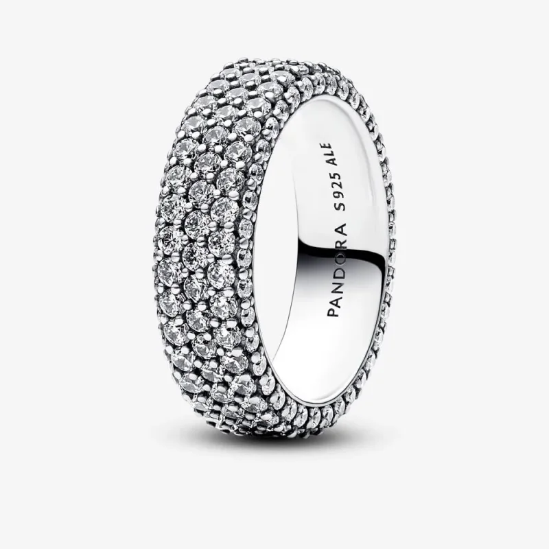 (immagine per) Anello triplo Pandora Timeless Pavé - 192634C01