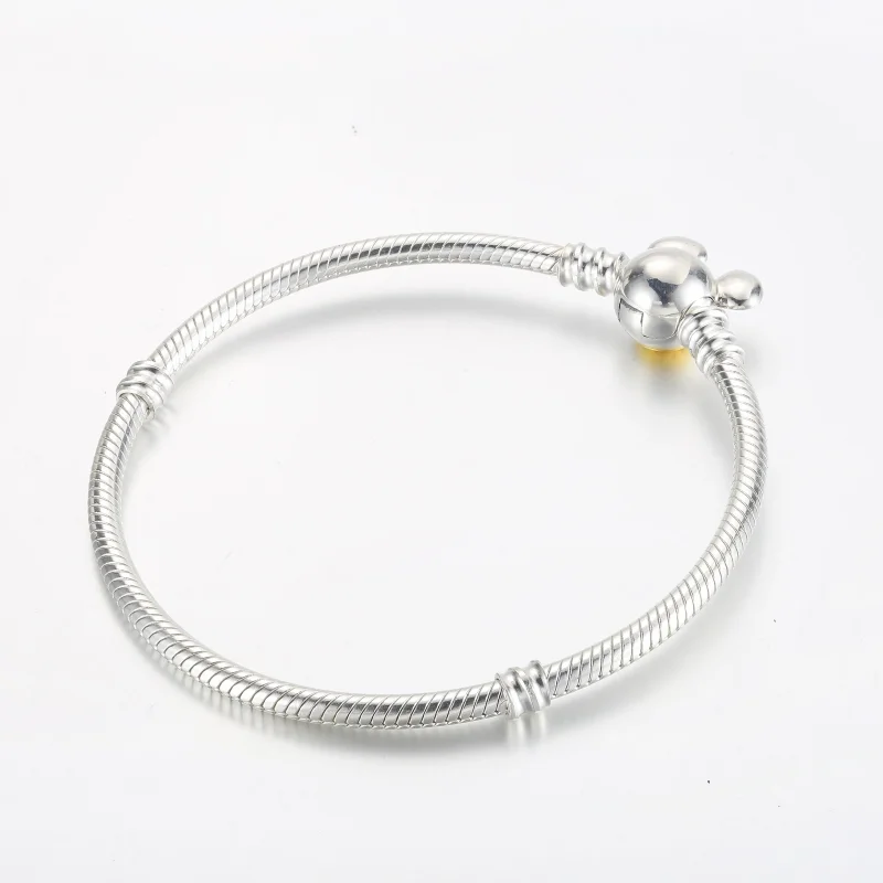 (immagine per) Bracciale a catena serpente Pandora Disney 100° anniversario Moments - 592514C00 - Visualizza 5