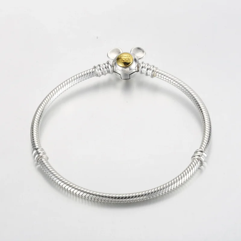 (immagine per) Bracciale a catena serpente Pandora Disney 100° anniversario Moments - 592514C00 - Visualizza 8