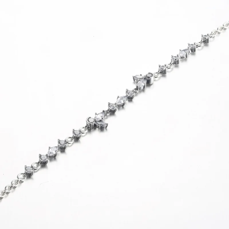 (immagine per) Braccialetto a catena Pandora Sparkling Herbarium Cluster - 592631C01 - Visualizza 4