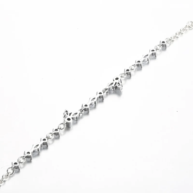 (immagine per) Braccialetto a catena Pandora Sparkling Herbarium Cluster - 592631C01 - Visualizza 7