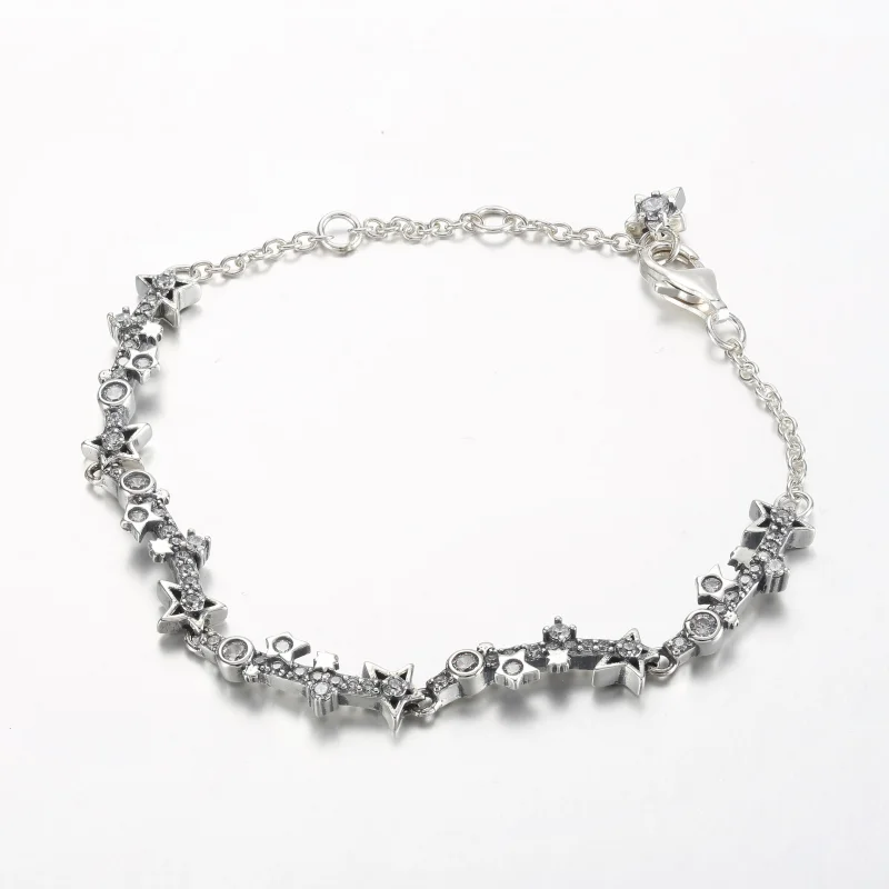 (immagine per) Braccialetto Pandora Via Lattea in argento sterling con zirconi cubici trasparen - Visualizza 2