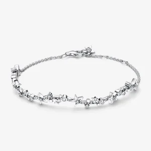 (immagine per) Braccialetto Pandora Via Lattea in argento sterling con zirconi cubici trasparenti - 592425C01