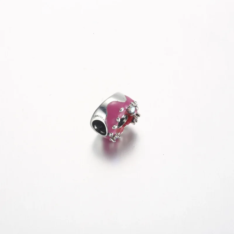 (immagine per) Charm Pandora Donut in argento sterling - 792596C01 - Visualizza 5