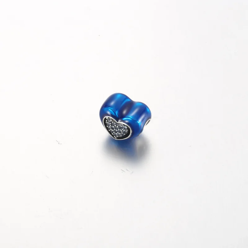 (immagine per) Ciondolo Cuore Girevole Pandora Blu - 792750C01 - Visualizza 3